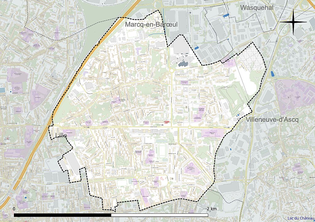 Piscine coque Mons-en-Barœul